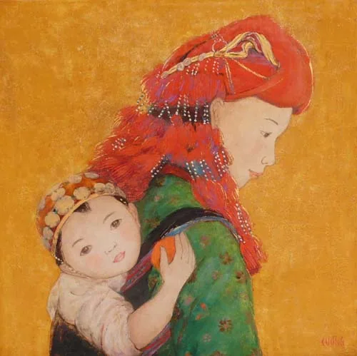 Mother and son – Nguyen Tuan Cuong