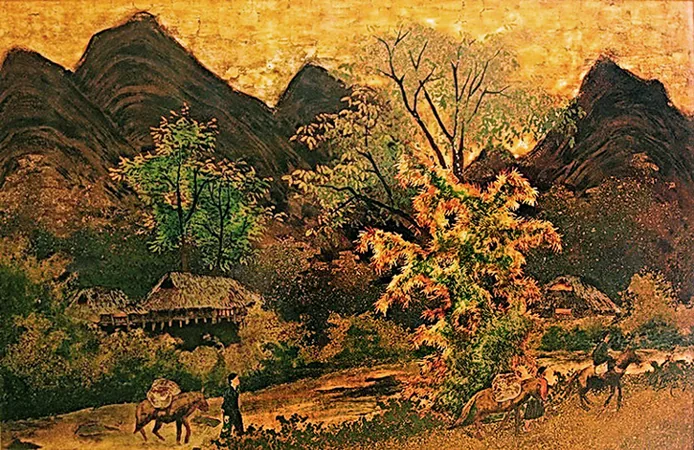 Mountant scenery – Pham Chinh Trung