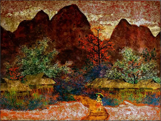 Mountainous scenery 2 – Pham Chinh Trung