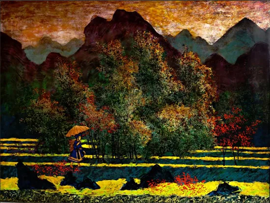 Mountainous scenery 4 – Pham Chinh Trung