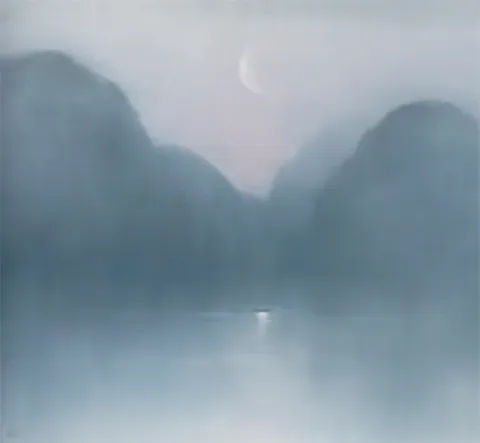 Ha Long Bay in night