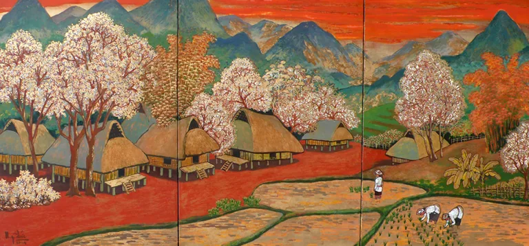 Lúa lên xanh – Nguyễn Quang Đức