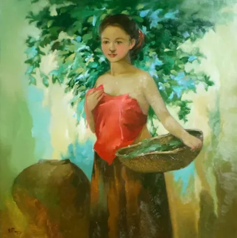 The countryside girl