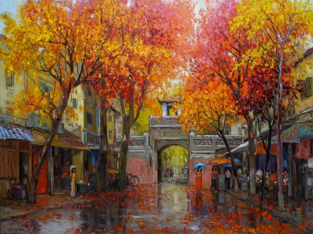 O Quan Chuong old street – Lam Manh