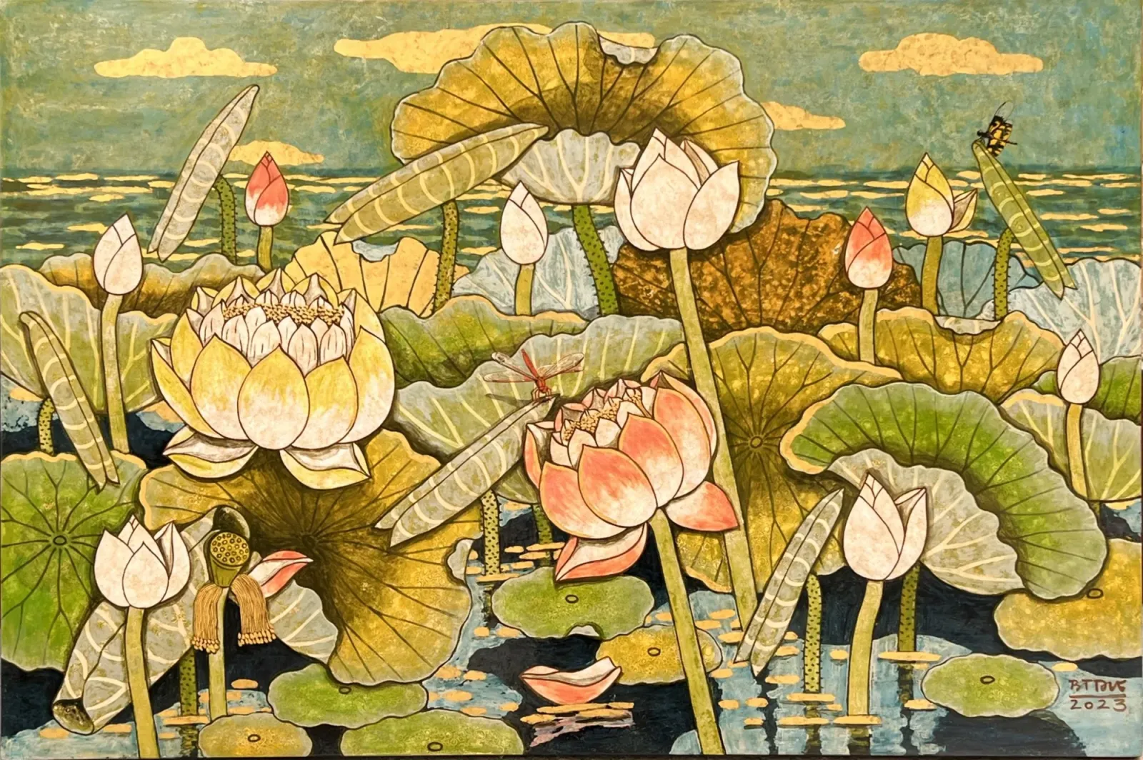 Đầm sen – Bùi Trọng Dư