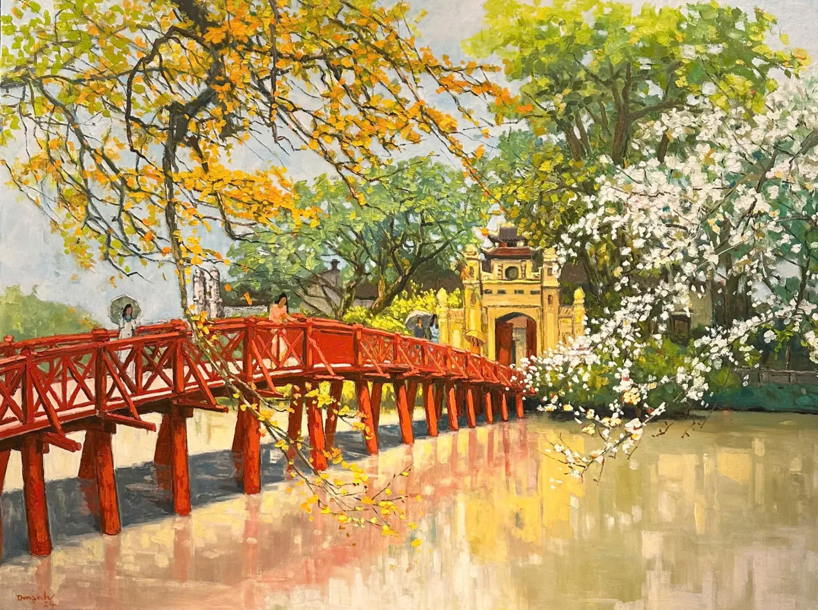 The Huc Bridge – Lam Manh