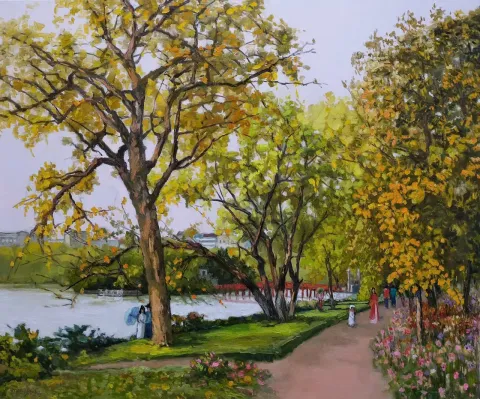 Sword Lake in Autumn