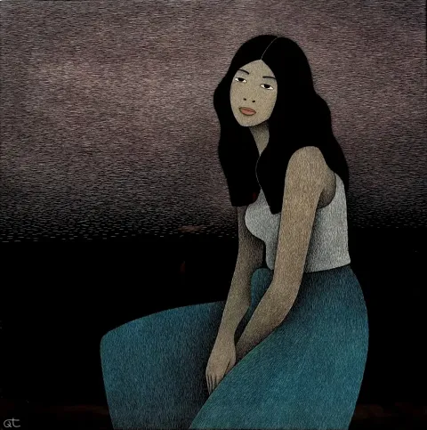 A woman 4