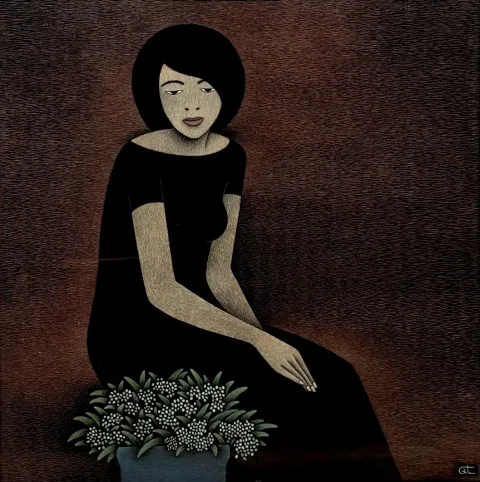 A woman 2