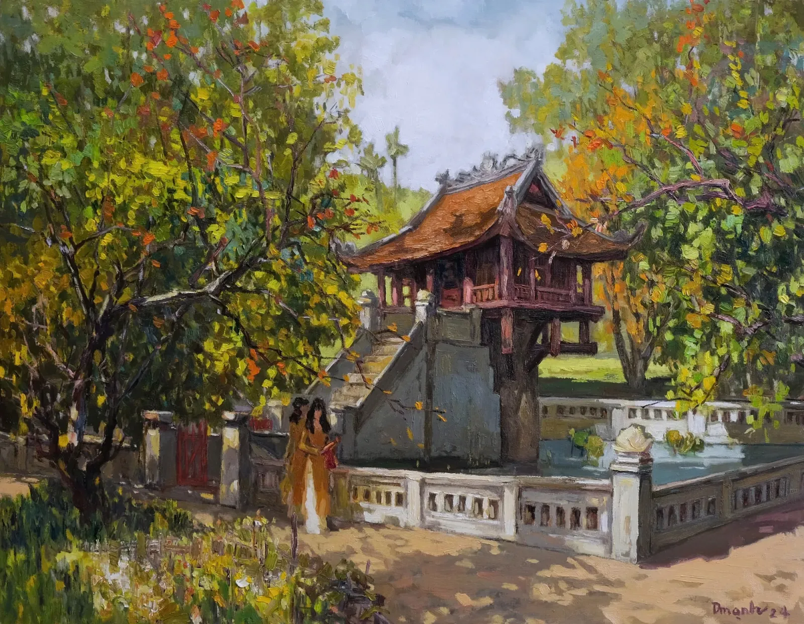 One Pillar Pagoda – Lam Manh