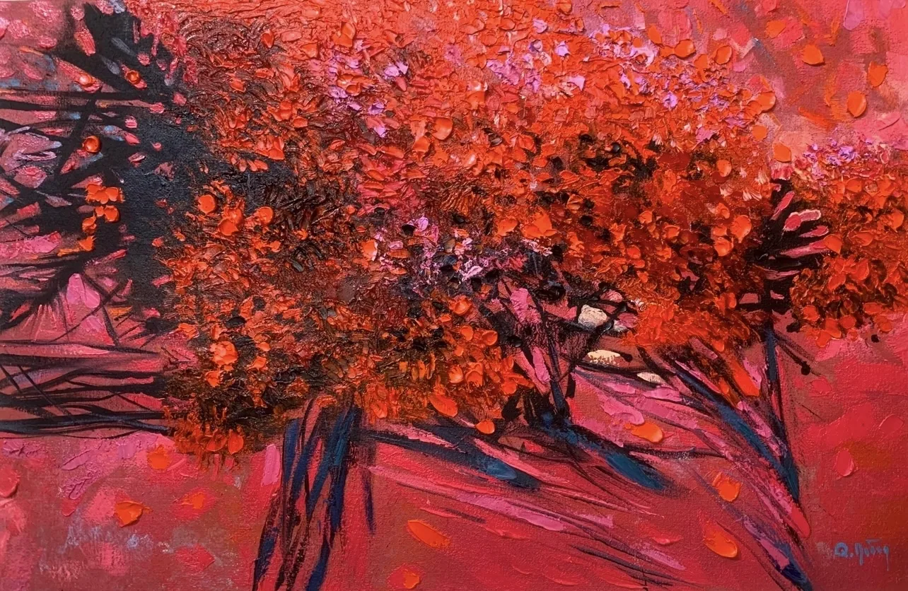 Forest at Sunset – Tran Quang Dung