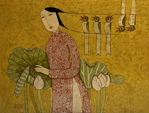 Fragrance of Lotus in the sun