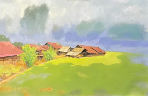 Village roofs