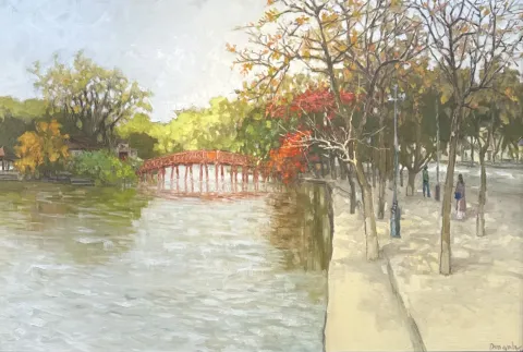 Hoan Kiem lake