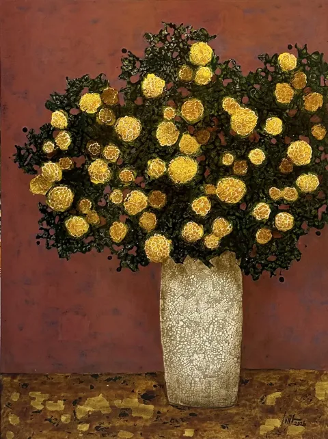 Golden bloom