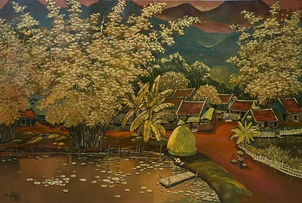 Cuộc sống làng quê – Nguyễn Quang Đức