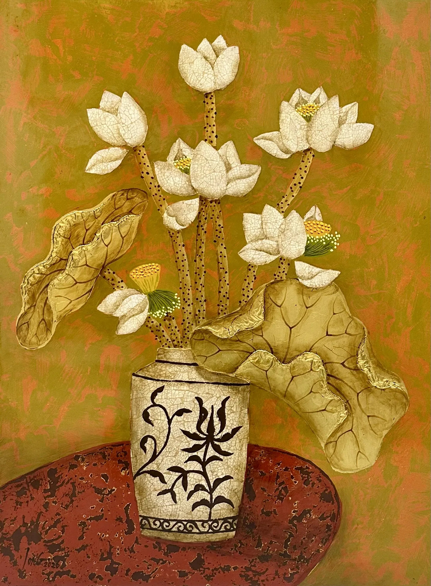 Buy Vietnamese Lacquer Paintings Online - Worldwide Shipping from Hanoi