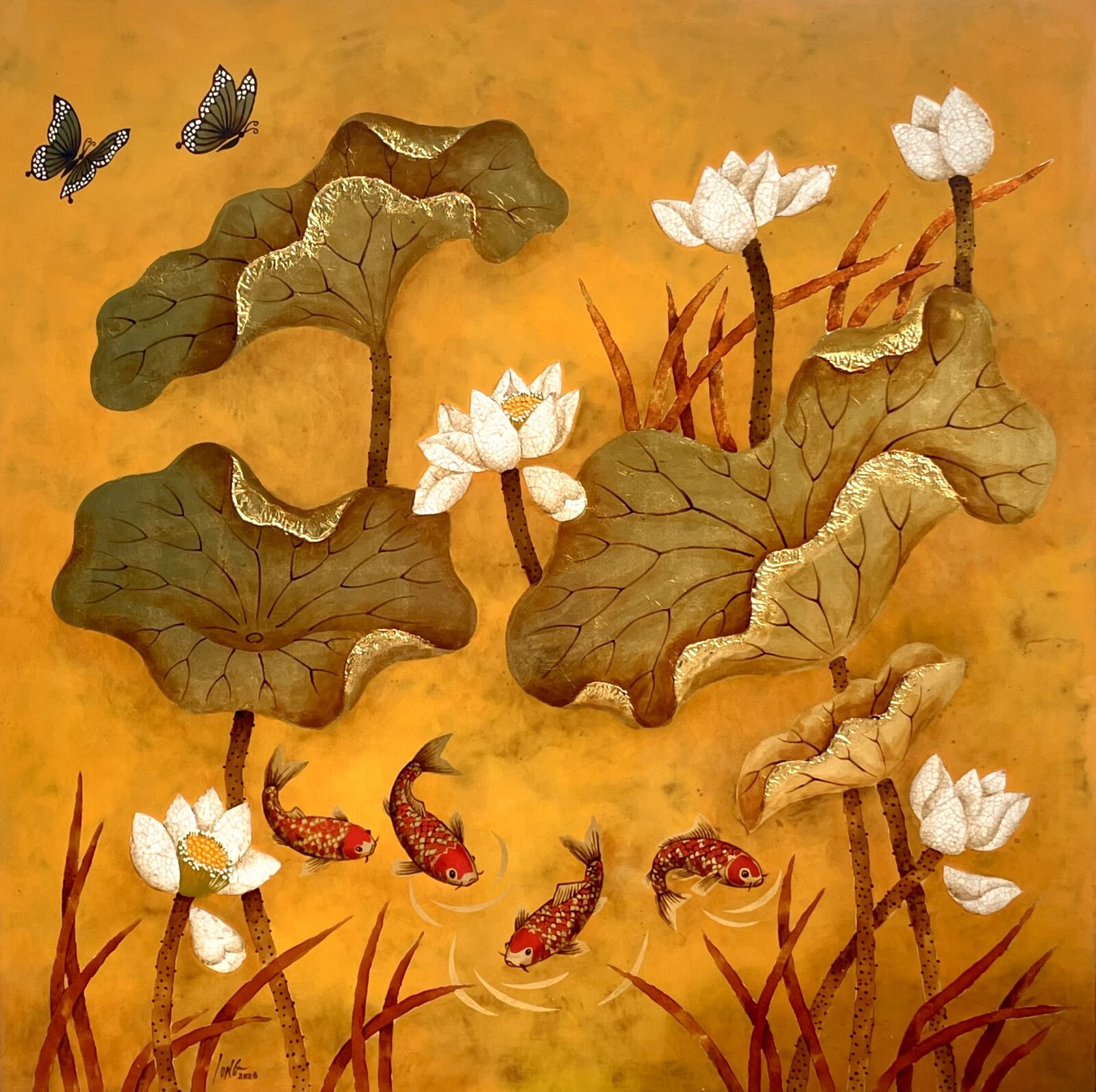 Hồ sen hoàng kim – Phạm Thăng Long